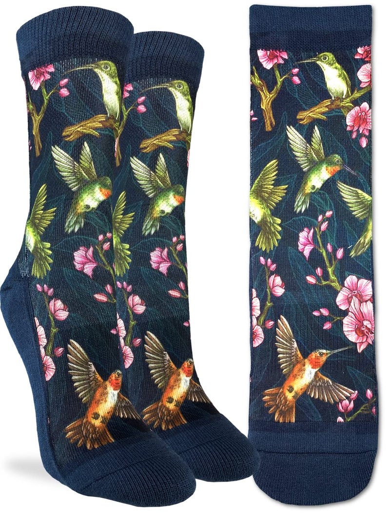 Good Luck Sock Women's Hummingbird Socks, Adult, Shoe Size 5-9 - Image 2